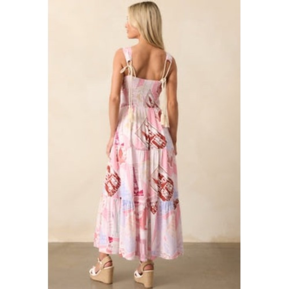 NWT Prosperina Adair Passport MIDI Dress / Size M / Sold @ Saks / $188 MSRP - Picture 5 of 6
